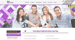 Desktop Screenshot of mistra.fr