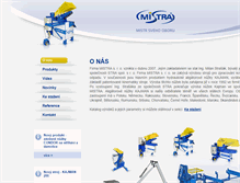 Tablet Screenshot of mistra.cz